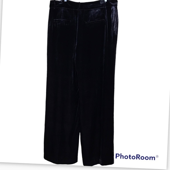 NWT ZARA Fluid Velvet Pants Trousers Limited Edition Sz XXL - Picture 8 of 14